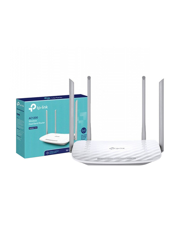 TP-Link Archer C50 Dual Band Wireless Router, AC1200, White