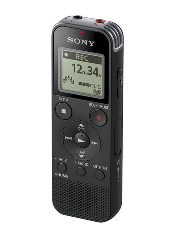 Sony Voice Recorder, 4GB, ICDPX470, Black