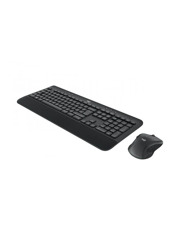 Logitech MK540 Advanced Wireless Keyboard and Mouse, Black