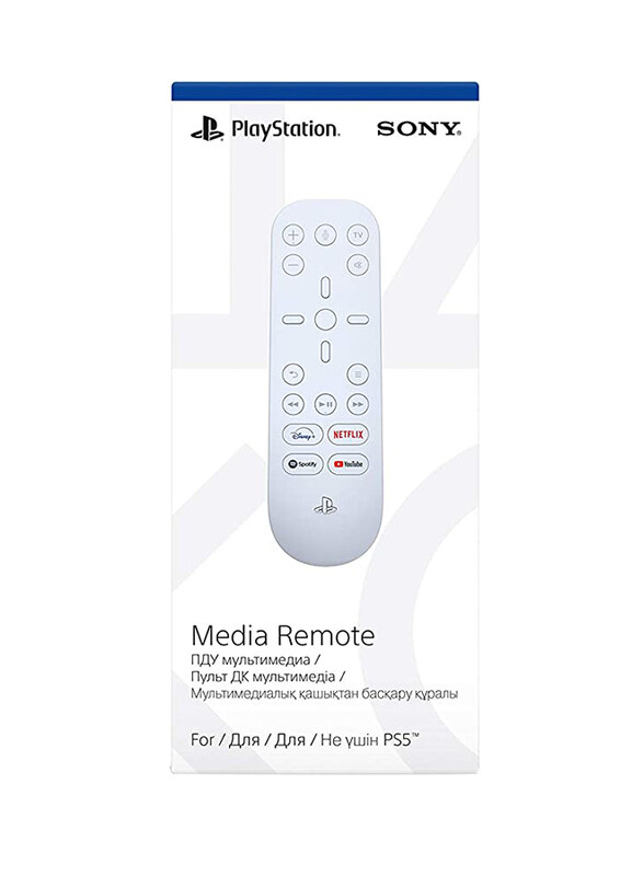 

Sony Media Remote for PlayStation PS5, White