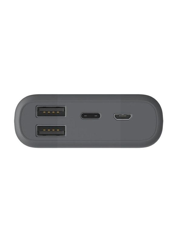 Hama 10000mAh Power Bank with Micro-USB Input, Grey