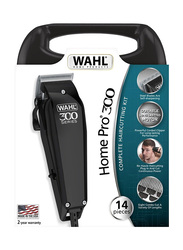 Wahl Home Pro 300 Hair Clipper, 10W, Black