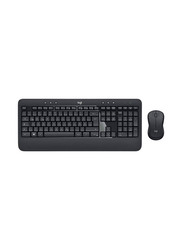 Logitech MK540 Advanced Wireless Keyboard and Mouse, Black