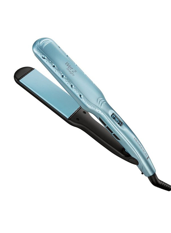 Remington Wet 2 Straight Hair Straightener, S7350, Blue/Black
