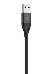 Riversong 1-Meter Alpha S Type C Cable, USB Type-C to USB Type A for Smartphones/Tablets, Black