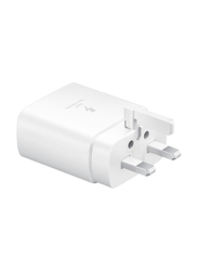 Samsung 45W Travel Adapter with Type-C Cable, White