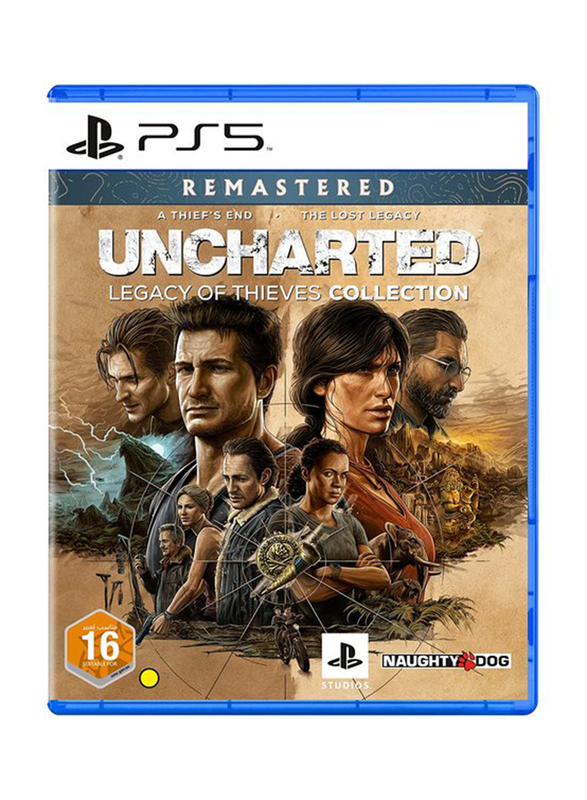 Uncharted Legacy Of Thieves Collection Video Game for PlayStation 5 (PS5) by Naughty Dog