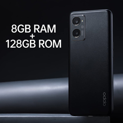 Oppo A96 256GB Black, 8GB RAM, 4G LTE, Dual SIM Smartphone