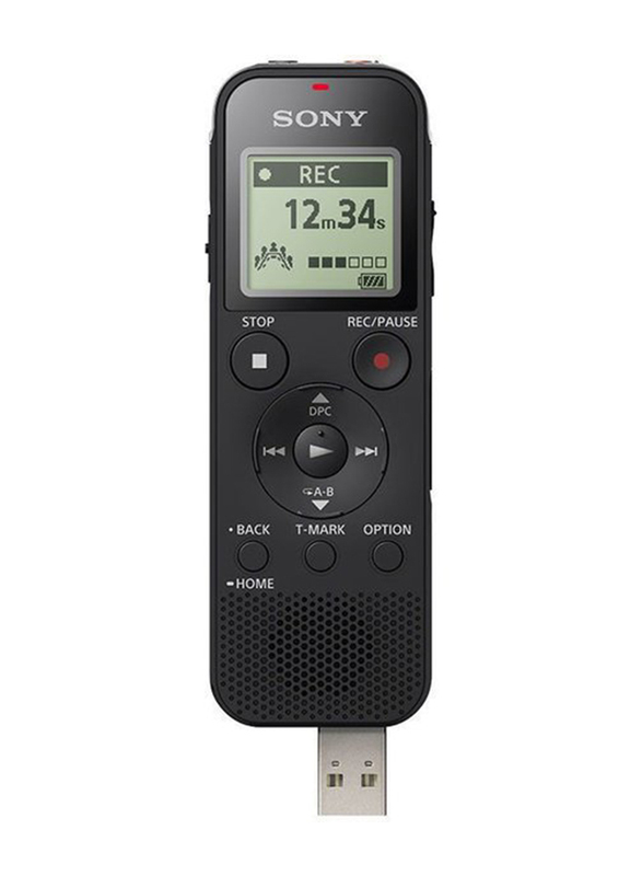 Sony Voice Recorder, 4GB, ICDPX470, Black
