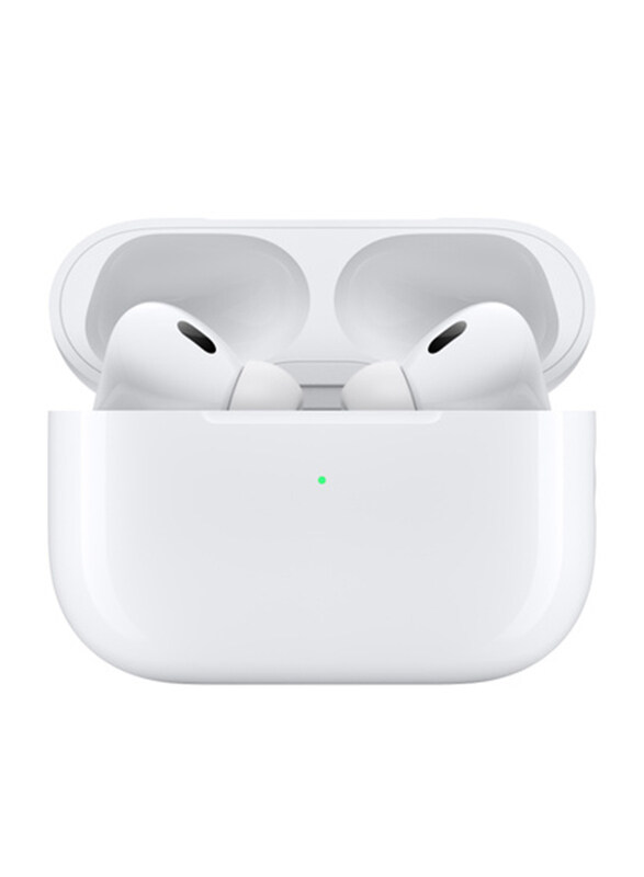 Apple AirPods Pro (2nd Generation) Wireless In-Ear Noise Cancelling Earphones with Wireless Charging Case, White
