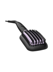 Philips StyleCare Essential Heated Hair Straightening Brush, BHH880, Black