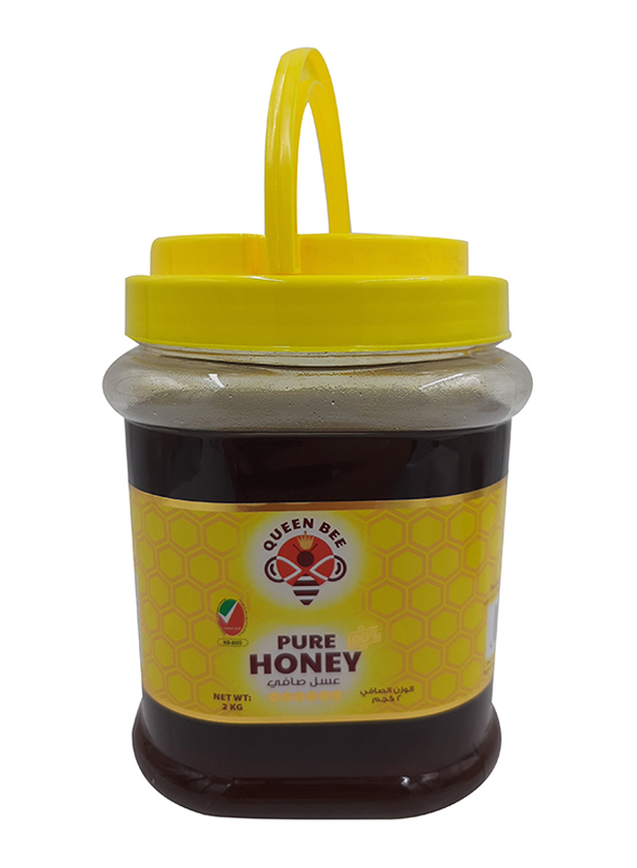 Queen Bee Pure Honey, 6 Jar x 2 Kg