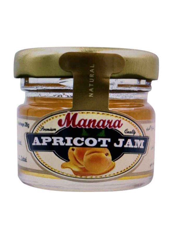 Manara Apricot Jam,24  x 28g