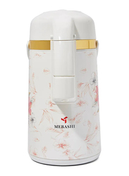 Mebashi 3 Ltr Stainless Steel Vacuum Flask, ME-HXC3000F, White/Gold/Pink