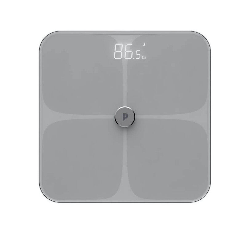 

Powerology Smart Body Weighing Scale & Body Track Fitness, PWFSSCWH, White