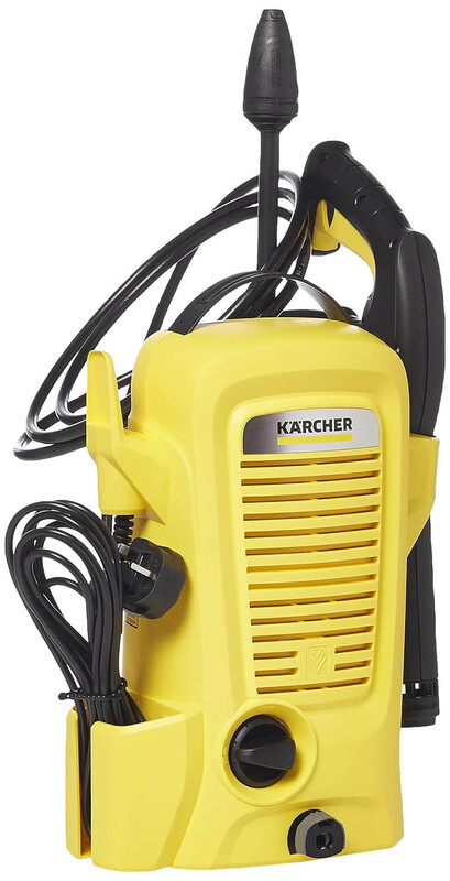 Karcher Pressure Washer 110 Bar 1400W for Occasional Home Cleaning, Yellow