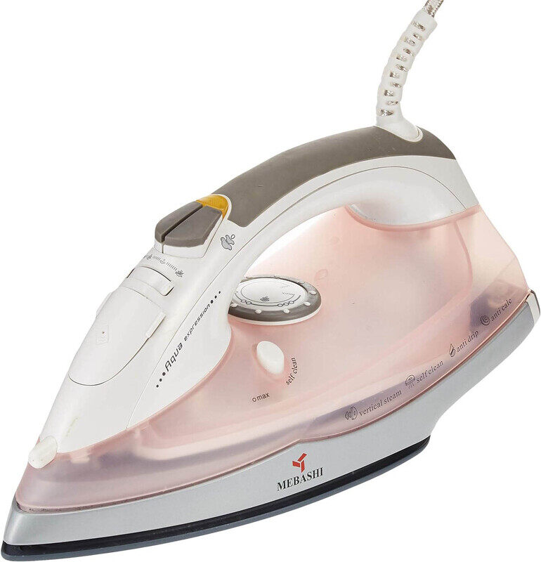 

Mebashi Steam Iron 2200W, ME-SIR5001, Pink