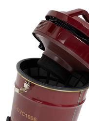 Mebashi Drum Vacuum Cleaner, 25L, 2400W, ME-DVC1006, Red/Black/Silver