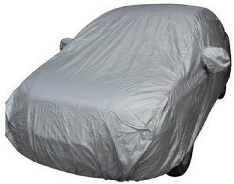 Indoor Outdoor Sunscreen Heat Protection Sedan Suit Full Universal Car Cover, XXL, Grey