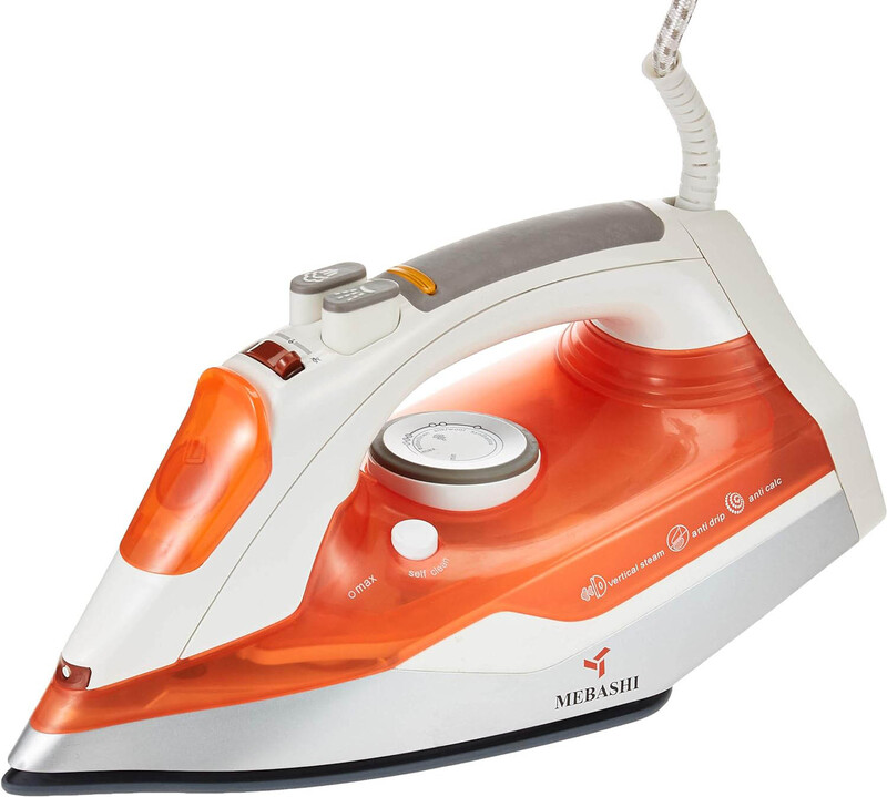 

Mebashi Steam Iron 2000W, ME-SIR5003, Orange