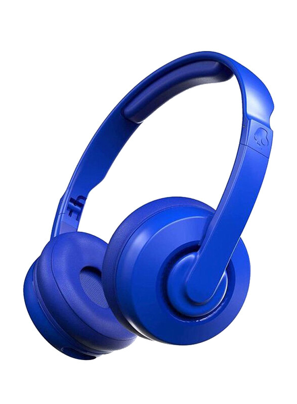 

Skullcandy Cassette Wireless On-Ear Headphones with Microphone, Cobalt Blue