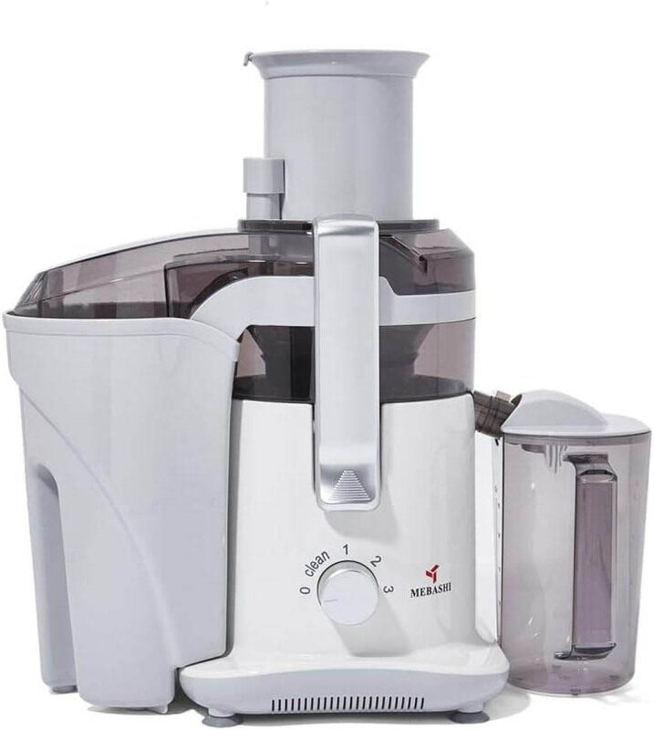 

Mebashi Electric Juice Extractor, 800W, ME-JC3004PW, White/Black