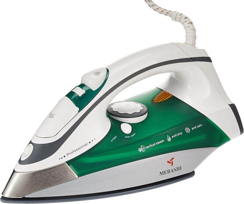 

Mebashi Steam Iron 2000W, ME-SIR5004, Green