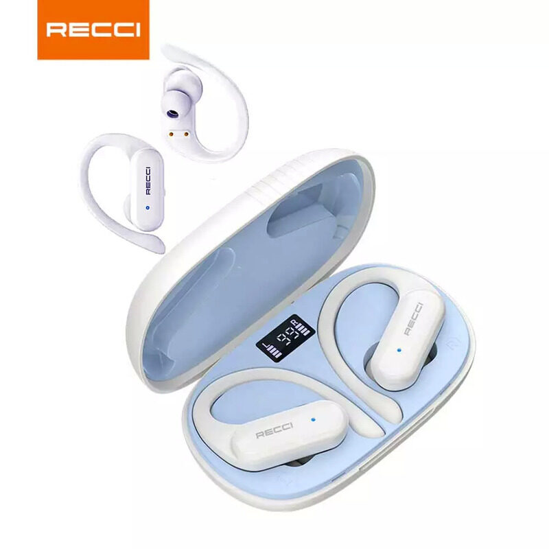 

Recci Summer Series Bluetooth Wireless On-Ear Earbuds, REP-W62, White