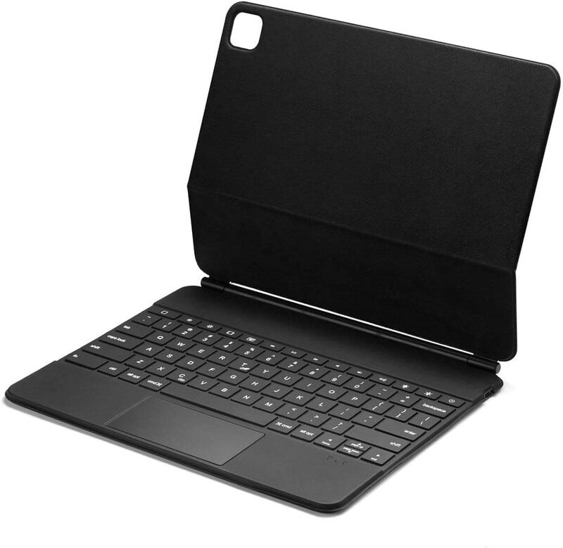 

Green Lion Magic Wireless English/Arabic Keyboard Case for Apple iPad 12.9", Black