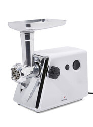 Mebashi Stainless Steel Meat Mincer, 1000W, ME-MG1001PW, White/Silver