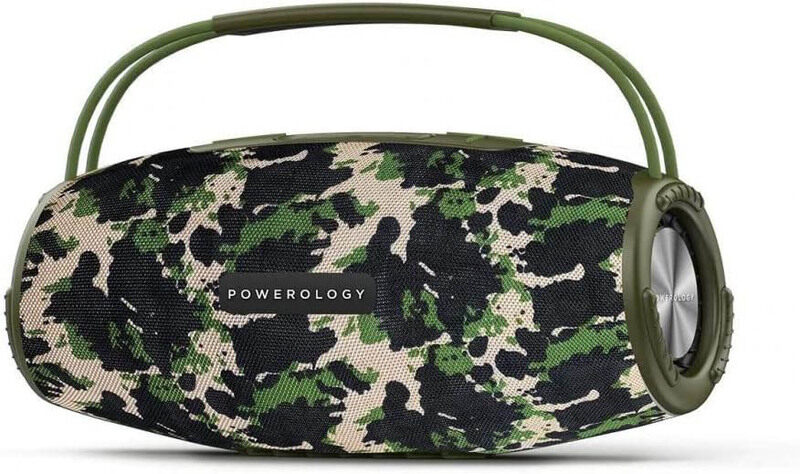 

Powerology Phantom Wireless Bluetooth Speaker, POWPHANSPK-CAMO, Camouflage