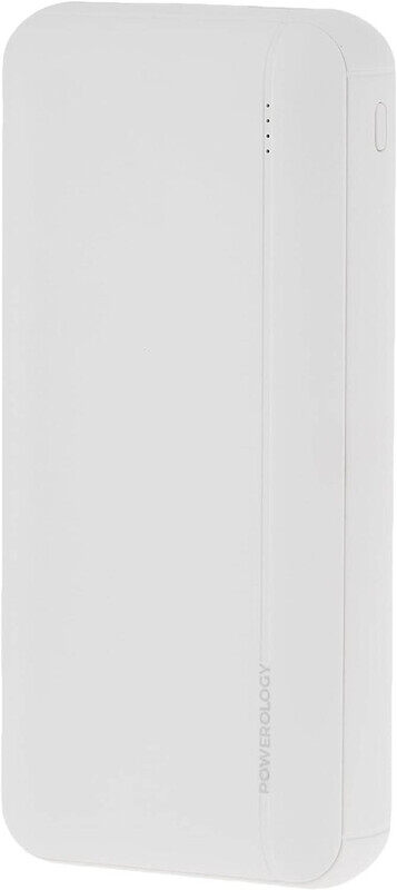 

Powerology 20000mAh Power Delivery QC Polymer Power Bank, White