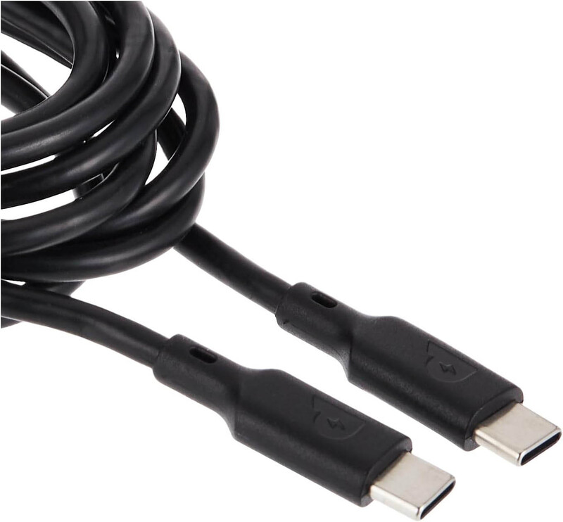 

Powerology 2-Meter USB Type-C Cable, USB Type C to USB Type C for Smartphones/Tablets, Black