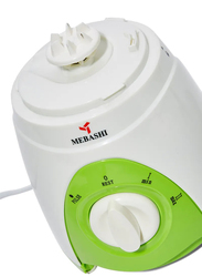 Mebashi 4-In-1 Blender, 400W, ME-BL1003G, Green/White/Clear