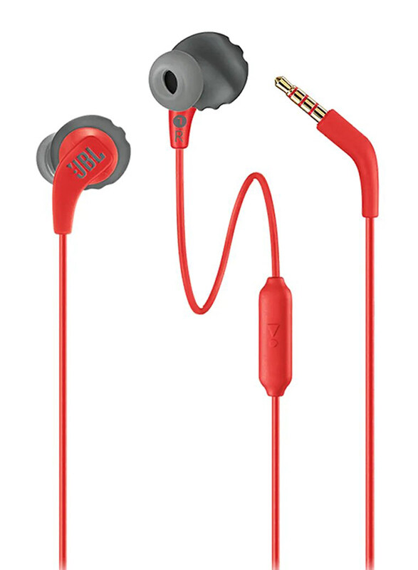 

JBL Endurance Run 3.5 mm Jack In-Ear Sport Headphones, Red