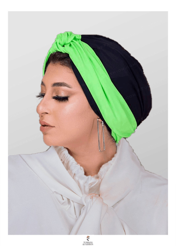 Turban & Fashion Swimming Fixed Ribbon Turban for Women, Green