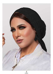 Turban & Fashion Multiway Crepe Turban for Women, Black