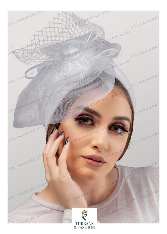 Turban & Fashion Vintage Chapeau Turban for Women, White