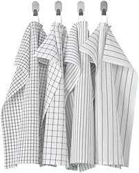 Ikea 4-Piece Rinnig Tea Towel Set, White