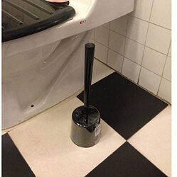 Ikea Bolmen Toilet Brush/Holder, Black