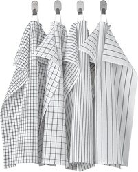 Ikea 4-Piece Cotton Tea Towel Set, White