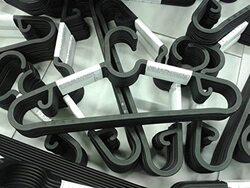 Ikea Spruttig Plastic Hanger, 10 Pieces, Black