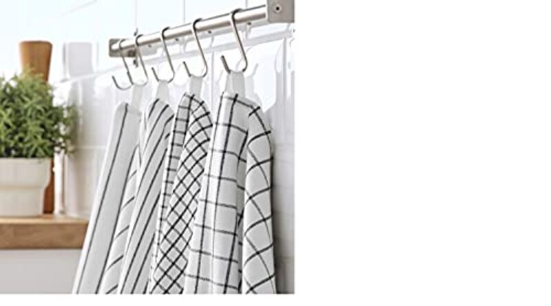 Ikea 4-Piece Cotton Tea Towel Set, White