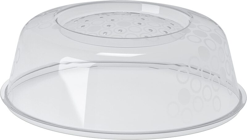 Ikea Prickig Microwave Lid, 26cm, Grey