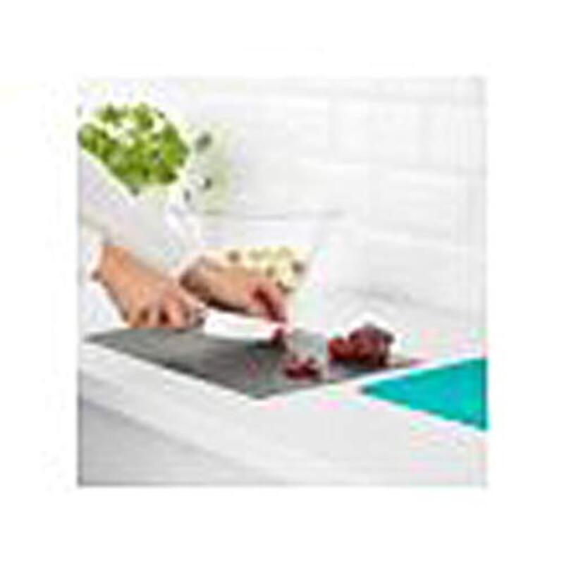 Ikea 2-Piece Flexible Chopping Board Set, 303.358.98, Grey/Teal