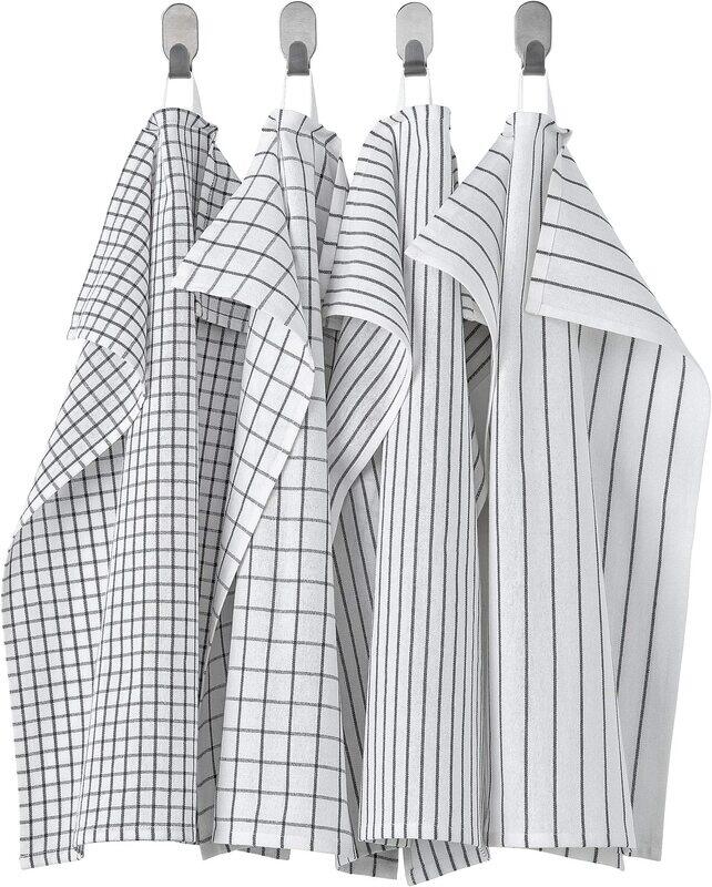 

Ikea 4-Piece Cotton Kitchen Tea Towel Set, White