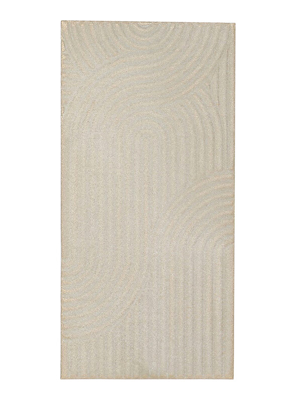

Danube Home Verse Metal Wall Art Decorations, 35x2.5x75cm, Beige