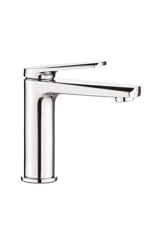 

Danube Home Milano Dulce Basin Mixer with Pop Up Waste, Chrome
