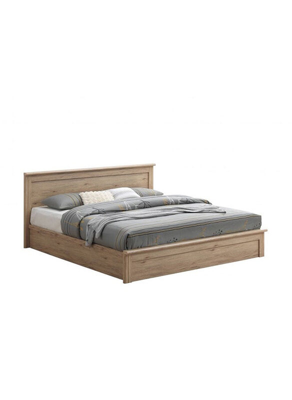 

Danube Home Raymond Modern Design Queen Bed, Summer Oak