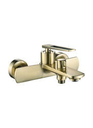 Danube Home Milano Sofia Brass Bath Shower Mixer Tap with Hand Shower, Brown